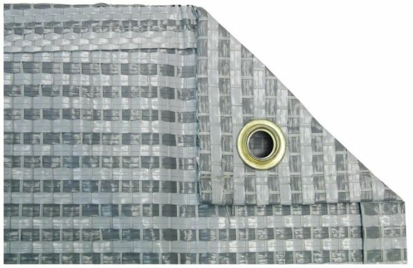Brunner Zeltteppich Vorzeltboden Kinetic 600 grau 250 x 300 cm - Herz