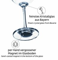 Silwy Magnet Kristallggläser Wein 2er Set