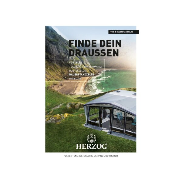 Herzog Vor- und Dauerstandszelte-Katalog (auch digital)