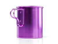 GSI Bugaboo Tasse 414 ml purple Aluminium Cup Trinkbecher