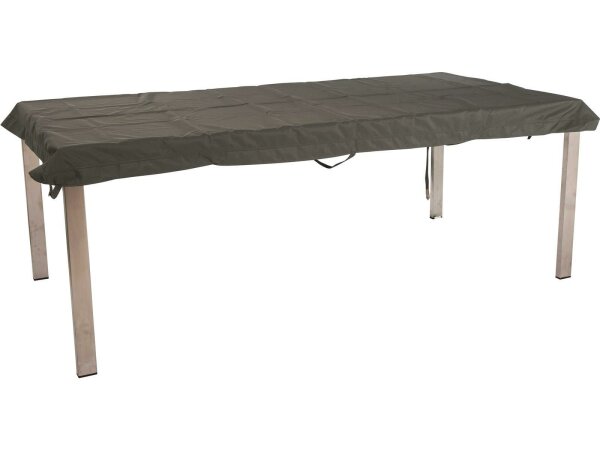 Stern Schutzhülle für Tisch 200 x 100 cm mit Bindebändern und Klettverschluss Grau