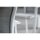 Stern Stapelsessel Kari hohe Rückenlehne Aluminium weiß mit Bezug Textilen silber weiß, silber