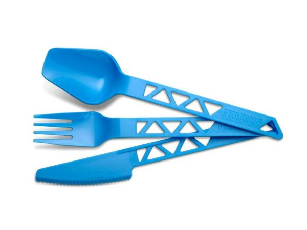 Primus Besteck Trail Cutlery Leichtgewichtbesteck blau 3 teilig