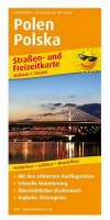 Straßen- und Freizeitkarte Benelux Belgien...