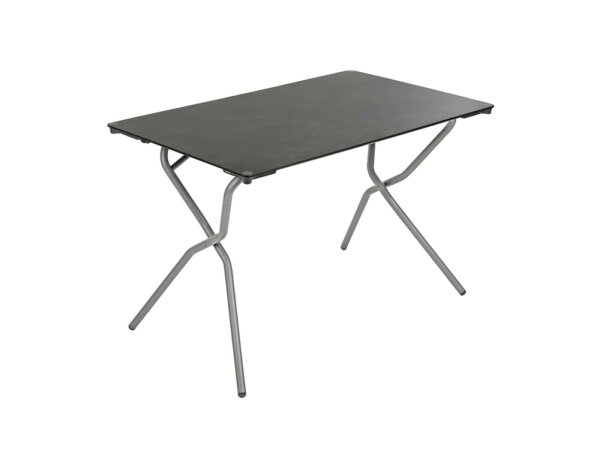 Lafuma Tisch Anytime Rechteckig 110 x 68 cm mit Stahlgestell Mineral