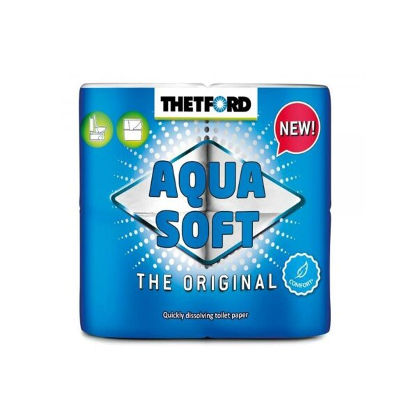 Thetford Toilettenpapier Aqua Soft 4 Rollen