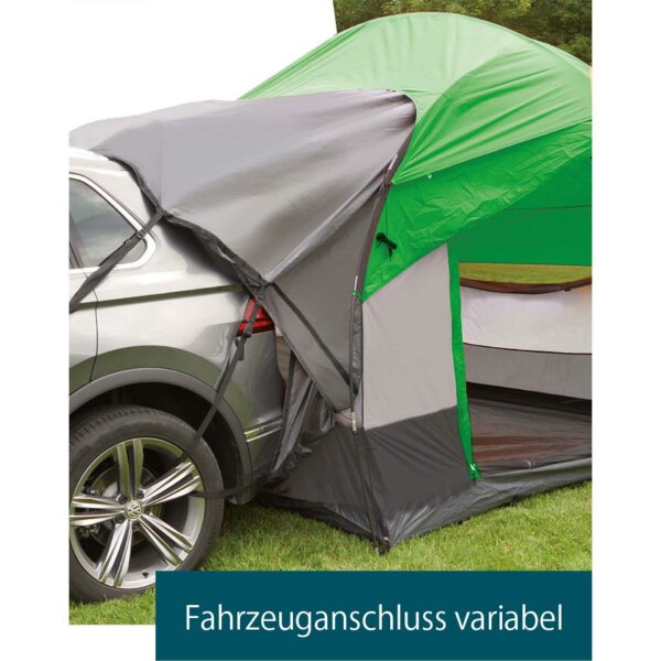 Herzog Trail Heckzelt 240x240cm – Ideal für Vans, SUVs & Geländewagen