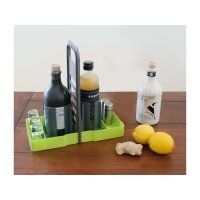 Purvario Multi Tray OELE Lemon Light Essig & Öl Flaschenhalter