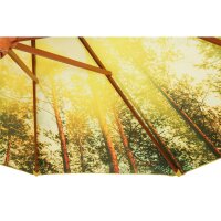 Schneider Sonnenschirm Malaga 300 cm rund forest
