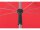 Schneider Sonnenschirm Locarno 150 cm rund rot