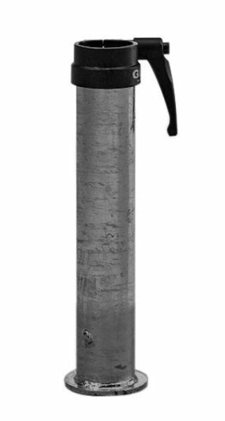 Glatz Standrohr Z 48/55mm  für Schirmständer Stahl verzinkt Anthrazit pulverbeschichtet