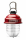 Barebones LED Beacon Light Lantern USB Lampe Red