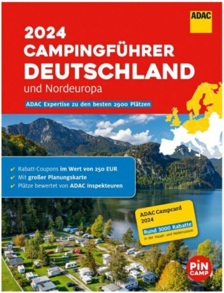 ADAC Campingführer Deutschland und Nordeuropa 2024